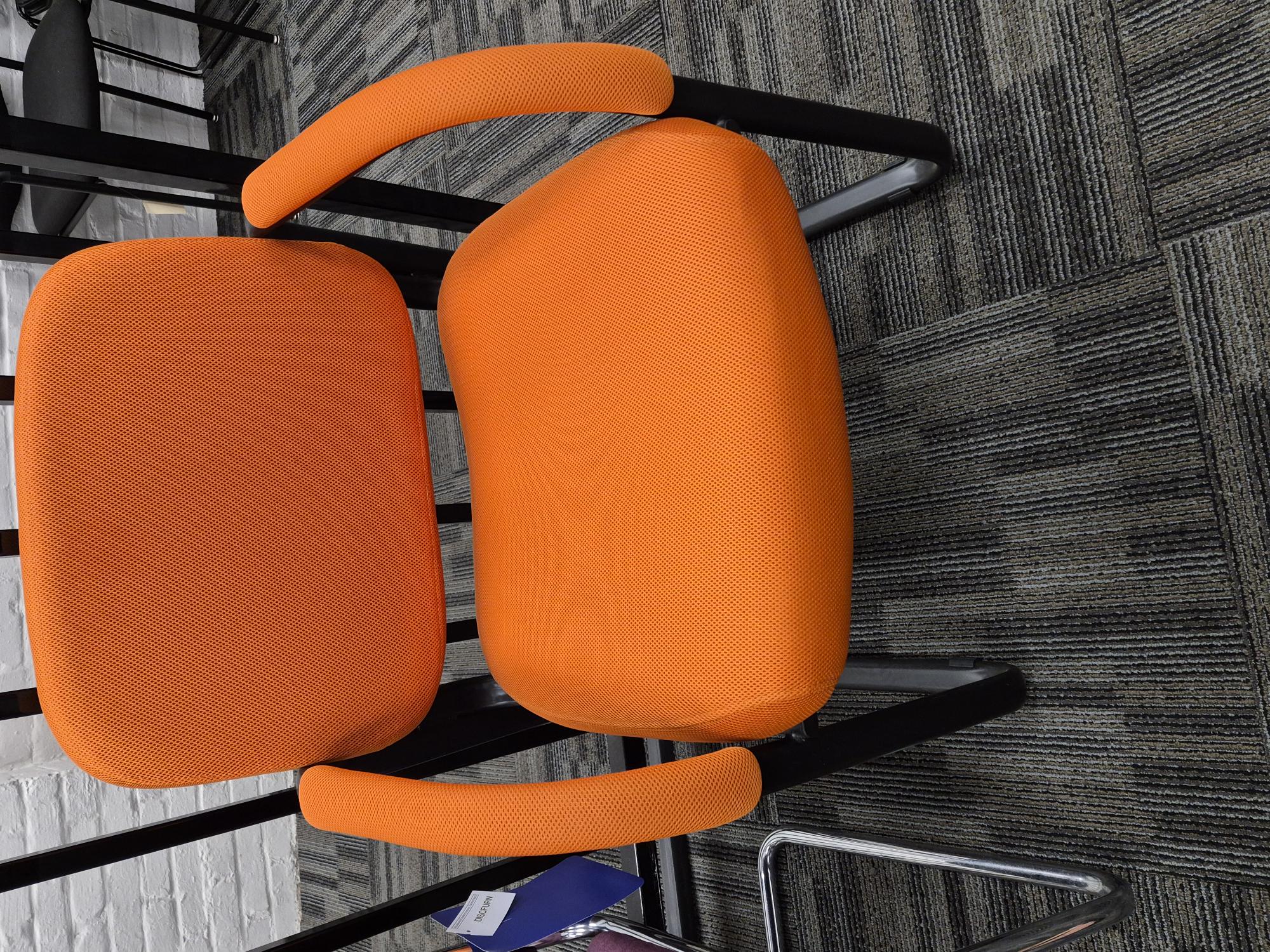 Orange Side Chair - Clearance